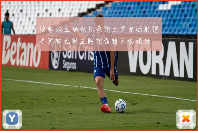 埃弗顿主场领先桑德兰罗尔远射得手黑猫无射正阿德雷特因伤退场